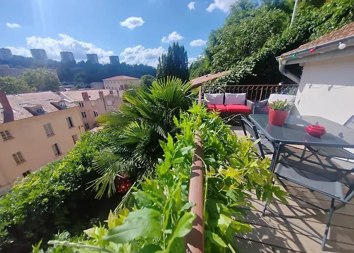 Climatise Terrasse Vue Sur Et Les Quais De Saone *